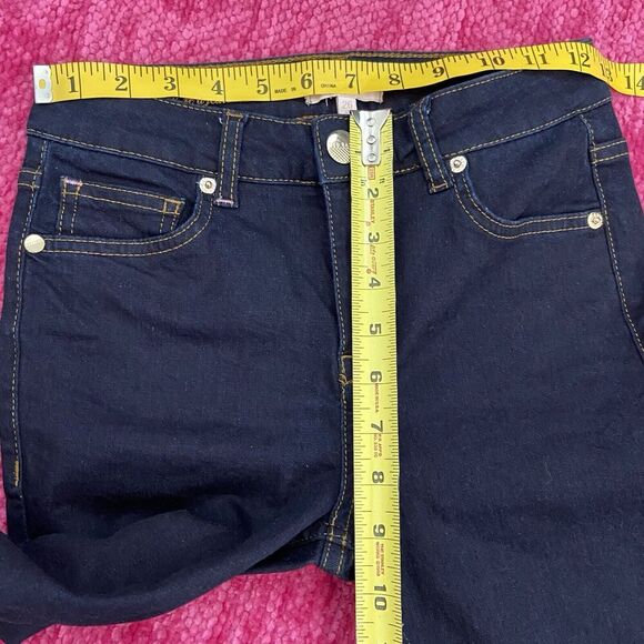 Ted Baker London Yesenia Embroidered Scalloped Hem Skinny Ankle Jeans Size 26 - Picture 11 of 13